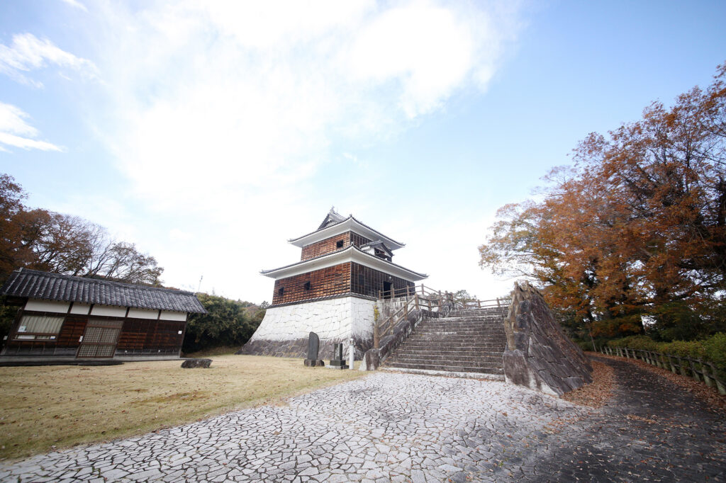 御城展望台(山方城跡)