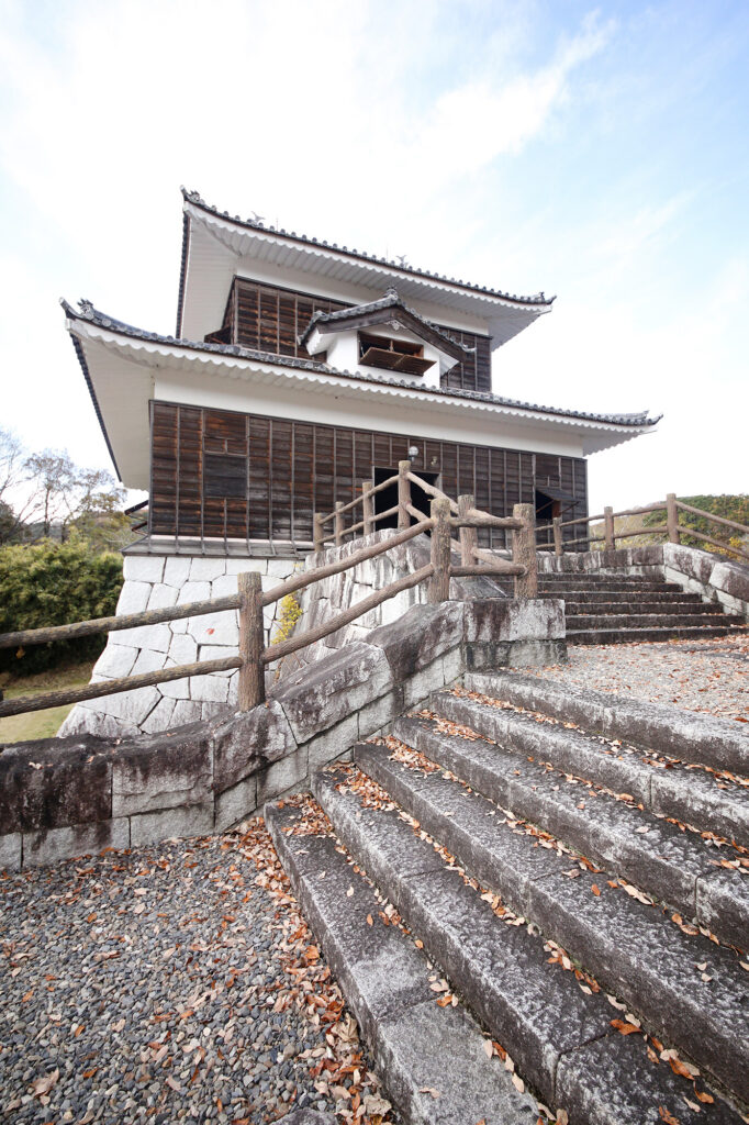 御城展望台(山方城跡)