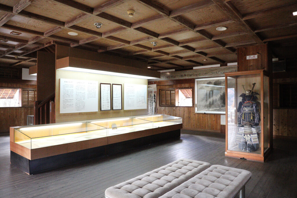 御城展望台(山方城跡)