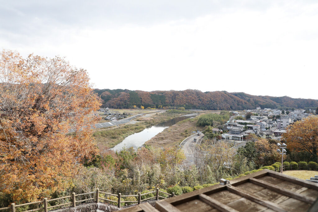 御城展望台(山方城跡)