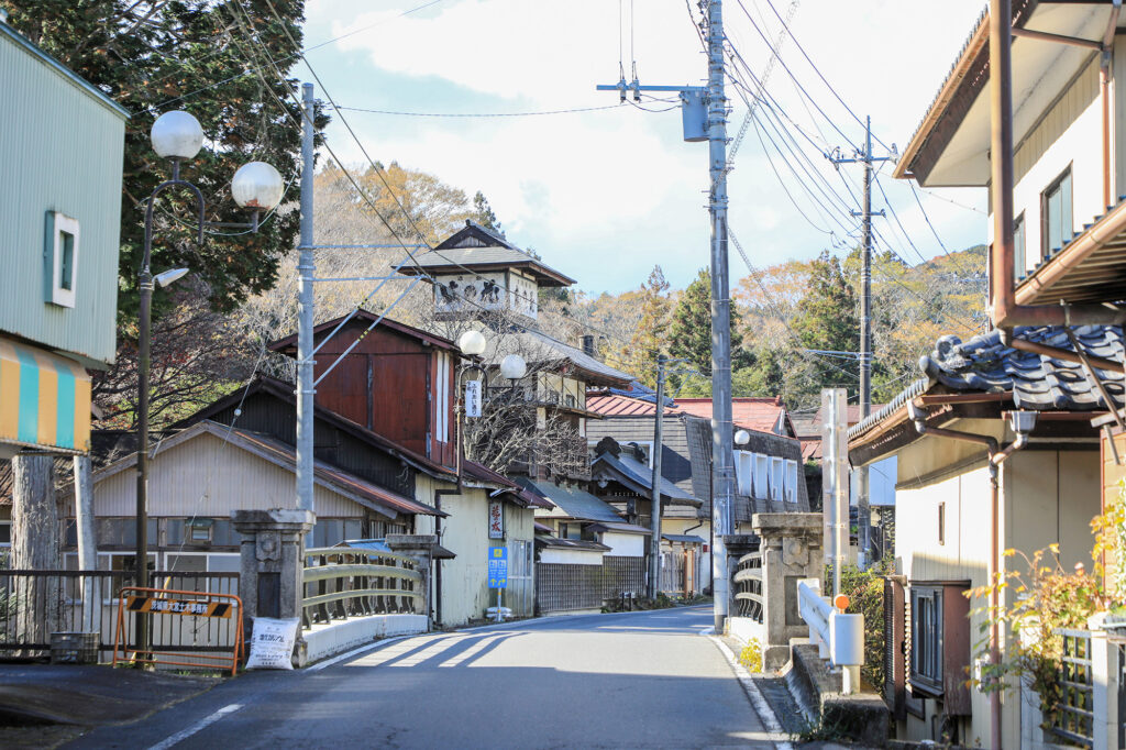 高部宿の町並み