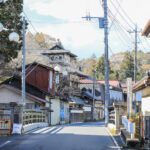 高部宿の町並み