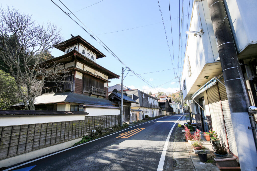 高部宿の町並み